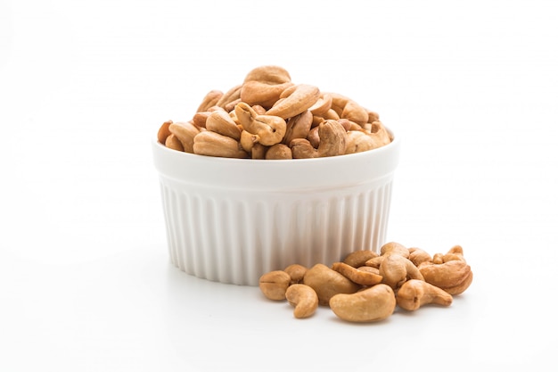 Gebrande cashewnoten