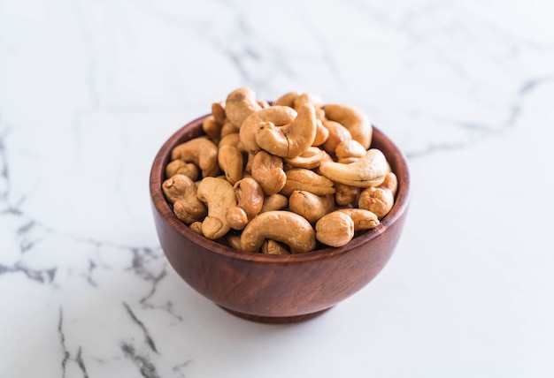 Gebrande cashewnoten