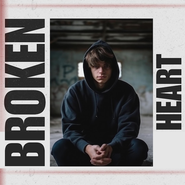 Gebroken hart, jongen.