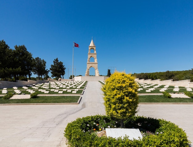 Gedenksteen bij Anzac Cove Gallipoli