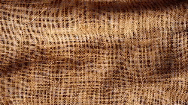 Gedetailleerde Jute Textuur Close-up