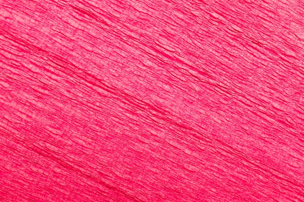 Gedetailleerde naadloze roze kleur crêpepapier achtergrond
