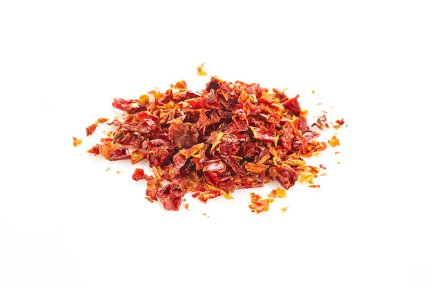 Gedroogde paprika tomaat chili