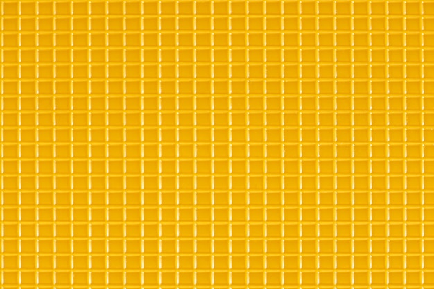 Geel plastic geruit patroon
