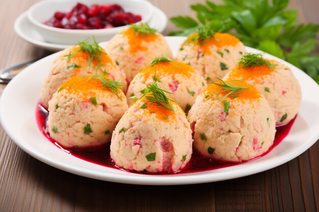 Photo gefilte fish finesse jewish food photo