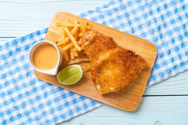 gefrituurde fish and chips