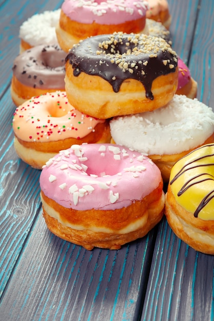 Geglazuurde donuts