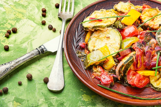 Gegrilde Courgette in het Grieks