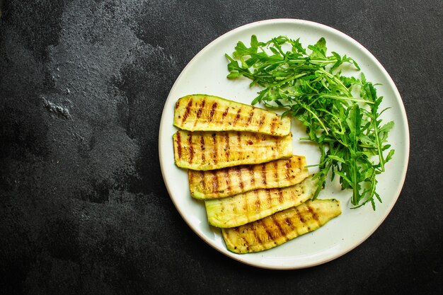 Gegrilde courgette