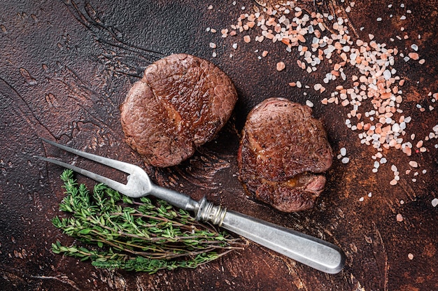 Gegrilde filet mignon ossenhaas vlees biefstuk