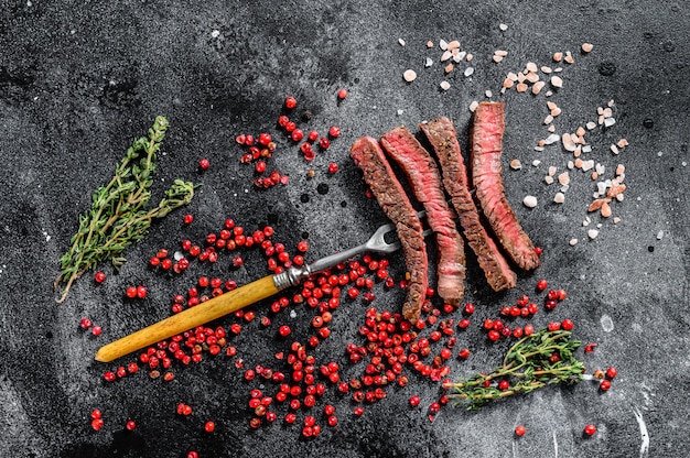 Gegrilde gesneden Denver steak Barbecue rundvlees