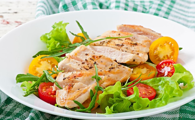 Gegrilde Kipfilet En Groenten