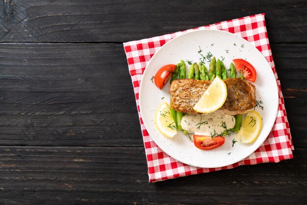 gegrilde snapper vis steak