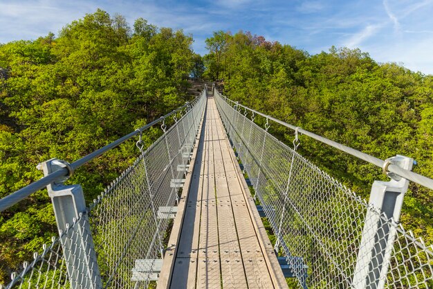 Photo geierlay - long brigde in germany