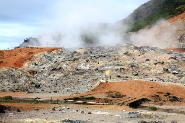 Geiserplateau Dieng Indonesië