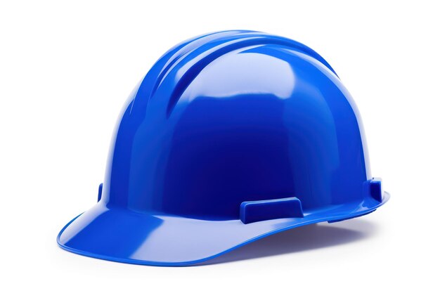 Foto geïsoleerde hardhat met clipping pad voor aanpassing