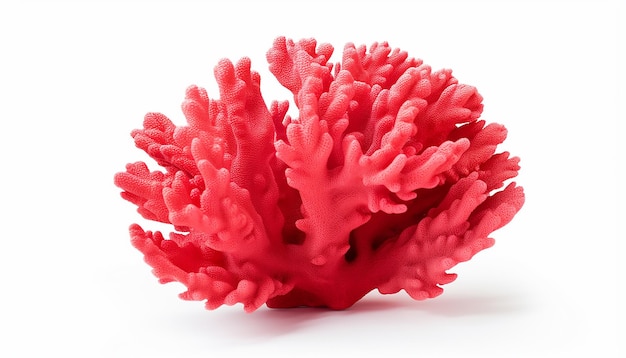 Geïsoleerde koralen met een klippad