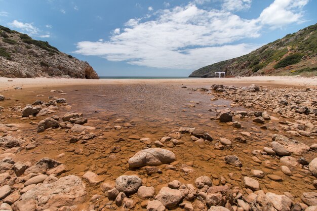 Geïsoleerde strand