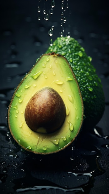 Gekapte avocado's