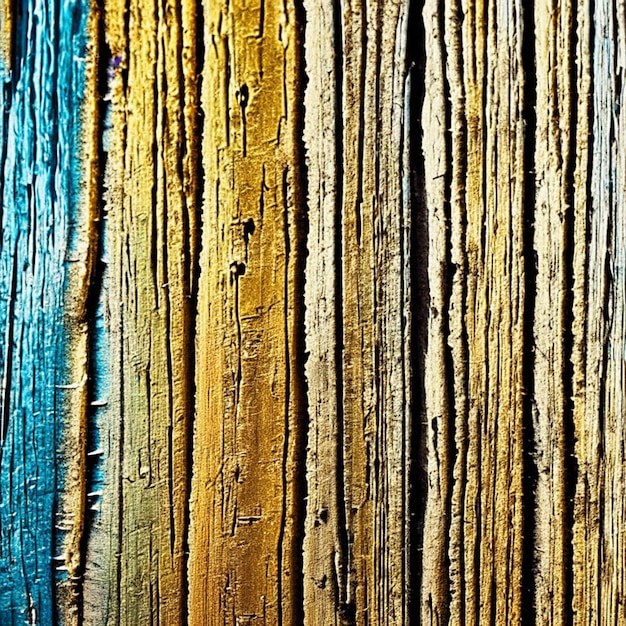 gekleurd geschilderd hout met horizontale strepen