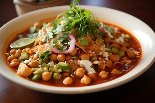 Gekookte Chipotle Pozole Bowl