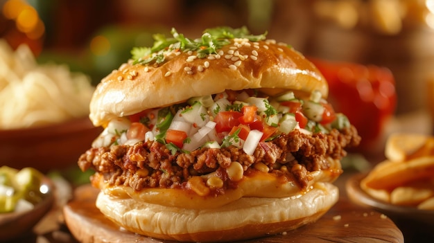 Gekookte Mexicaanse Cemitas