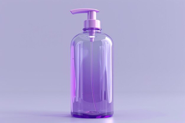 Photo gel foam or liquid soap dispenser pump plastic bottle