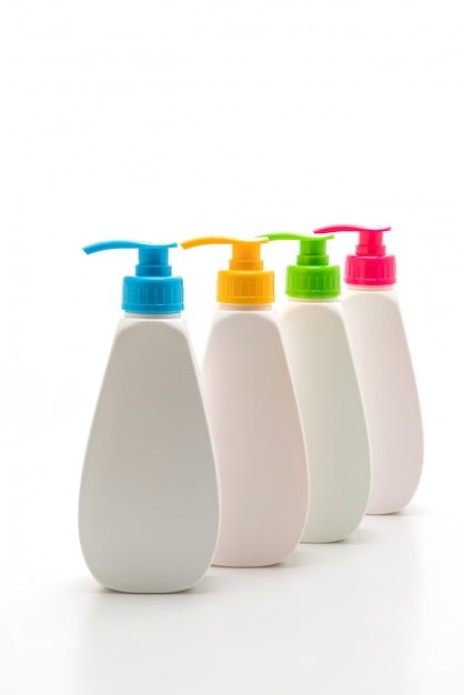 Gel, schuim of vloeibare zeepdispenser Pomp plastic fles
