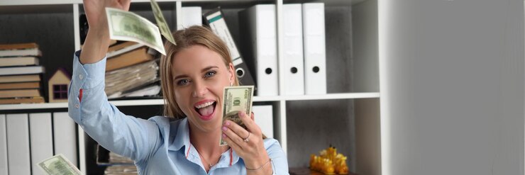 Foto geld beloning voor goed werk