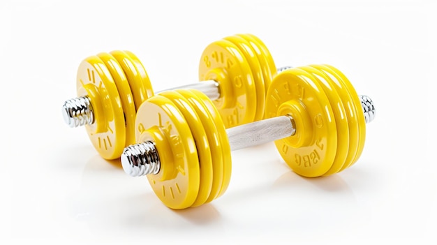 Gele dumbbells