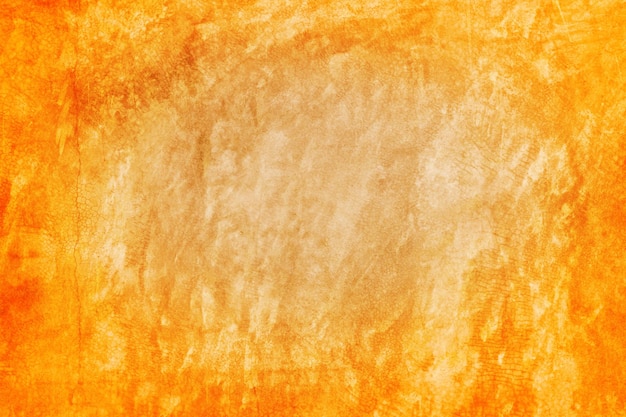gele en oranje grunge cement textuur muur in de zomer achtergrond