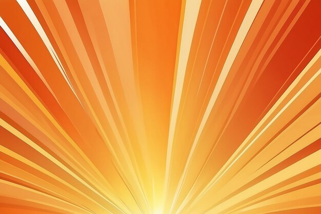 Gele en oranje ongebruikelijke achtergrond met subtiele lichtstralen stock illustratie