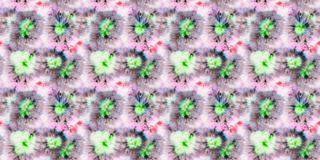 Gele Psychedelische Kaleidoscoop Naadloze Tiedye