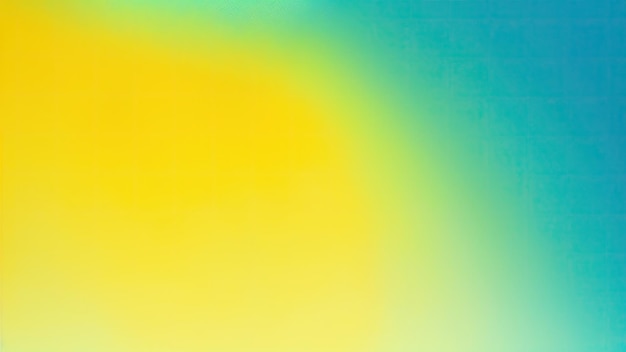 Gele Teal blauwe korrelvormige kleur gradiënt gloeiende geluid textuur achtergrond