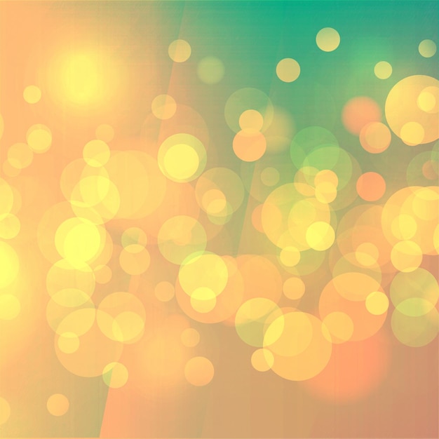 Gele vierkante bokeh-achtergrond voor banners, posters, advertenties op sociale media en verschillende ontwerpwerken