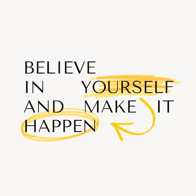 Geloof inspiratie citat Instagram post sjabloon