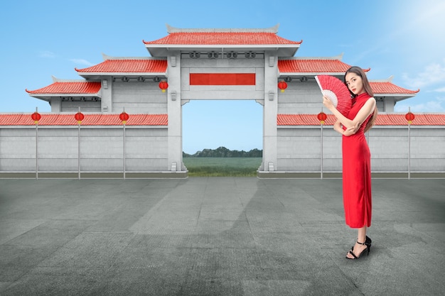 Foto gelukkig chinees nieuw jaar vector