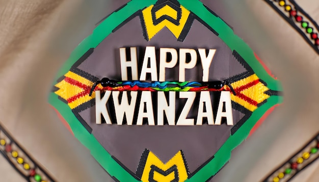 Gelukkig kwanzaa