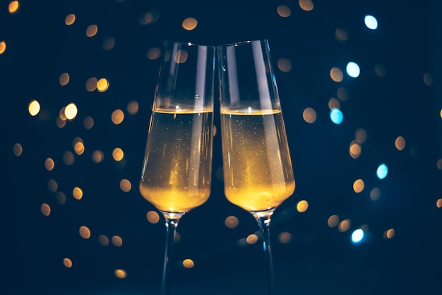 Gelukkig Nieuwjaar Kerstmis en Nieuwjaar vakantie achtergrond