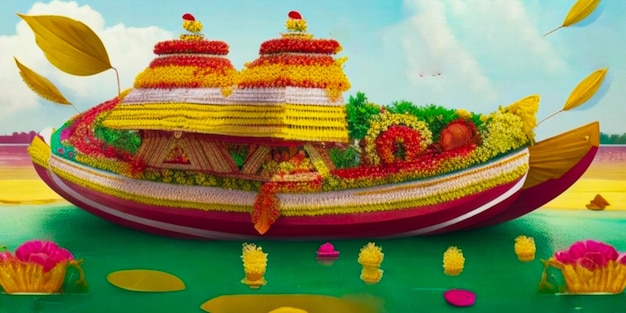 Gelukkig onam festival.