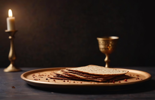 Foto gelukkig pascha joodse feest van pascha