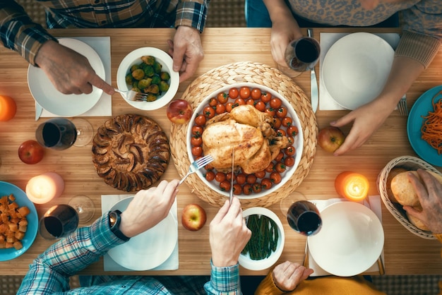 Gelukkig Thanksgiving de dag van turkije