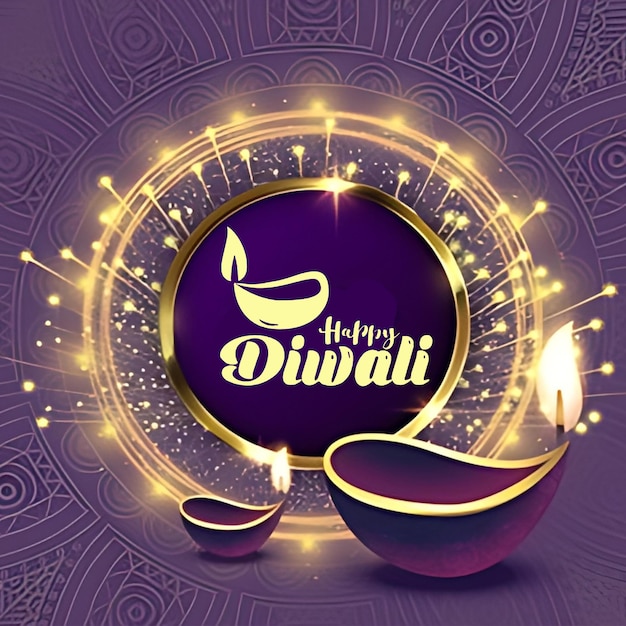 Gelukkige Diwali banner