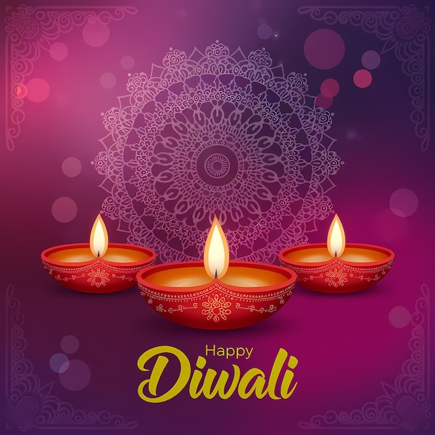 Gelukkige Diwali Diwali viering Diwali groeten
