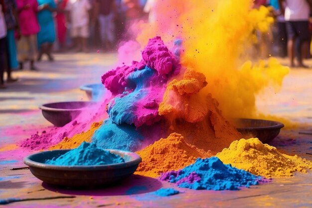 Gelukkige Holi dag.