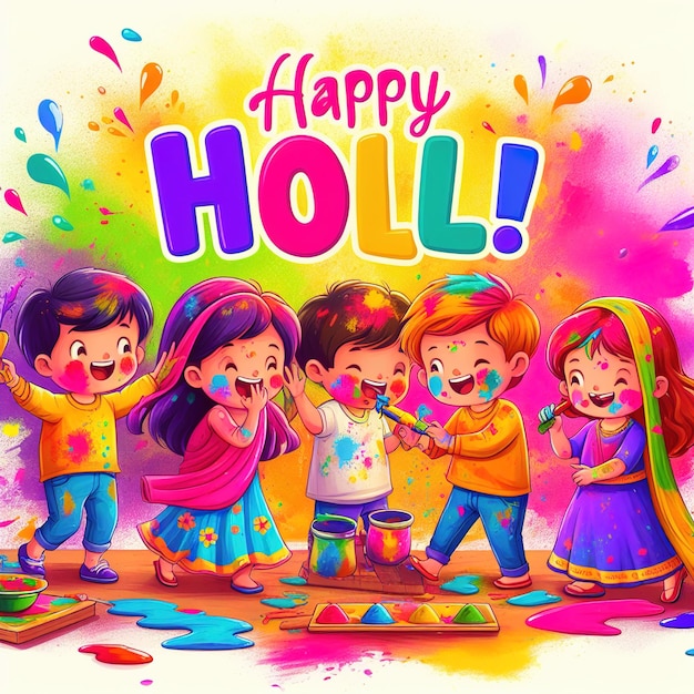 Gelukkige Holi.