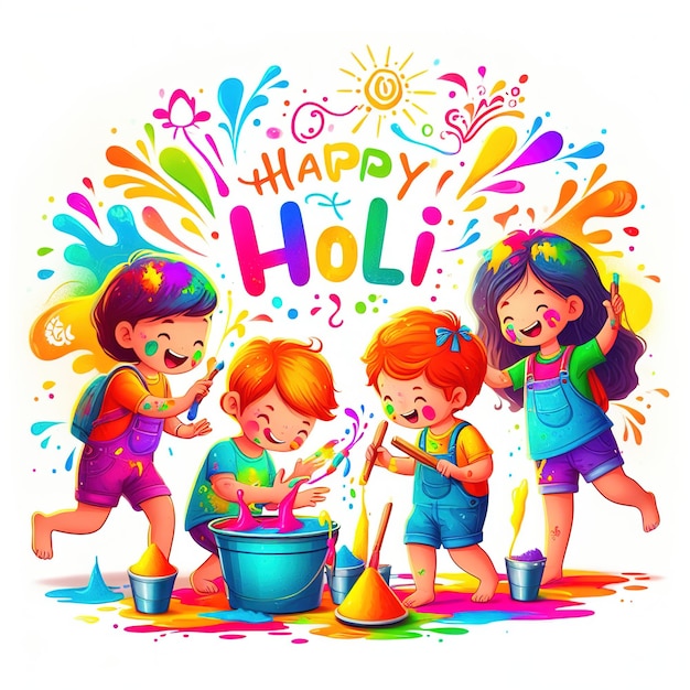 Gelukkige Holi.