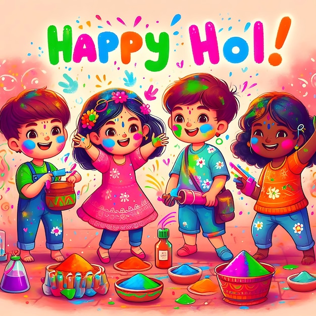 Gelukkige Holi.