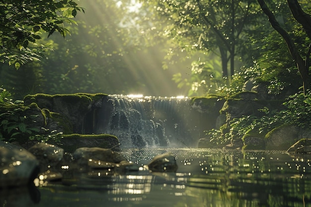 Gelukkige momenten van eenzaamheid in de natuur.