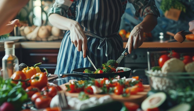 Gelukkige multi-generatie mensen die plezier hebben met barbecue grill op het dak van het huis Zomer bijeenkomsten